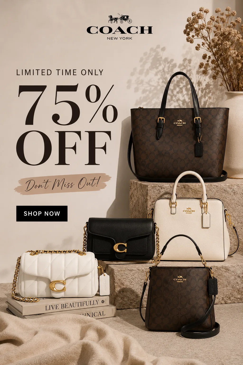 Coach Singapore Sale 75%